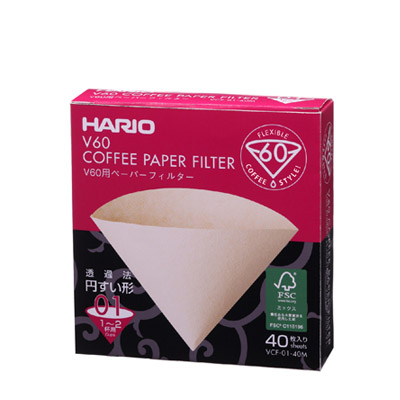 ハリオ　円錐ドリッパー用フィルター01